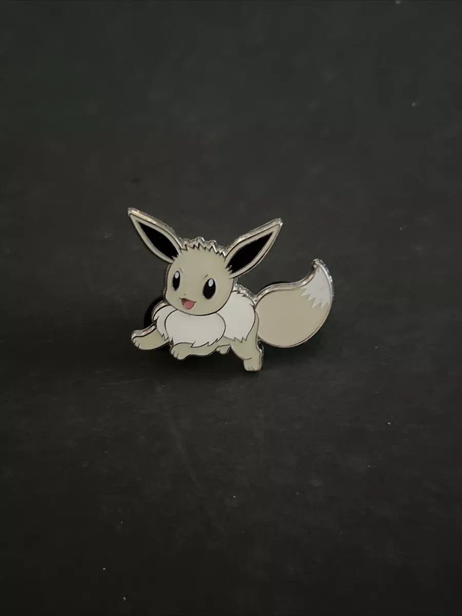 Official Radiant (Shiny) Eevee Metal Pokemon Go Pin