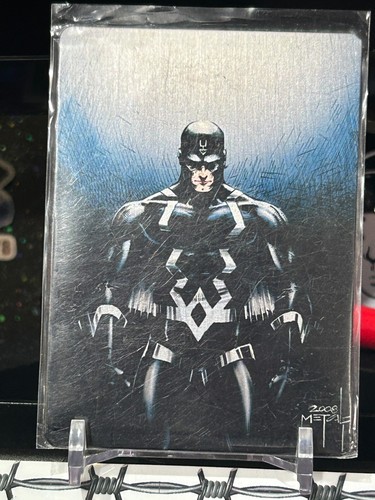 BLACK BOLT - INHUMANS - Jason Metcalf METAL ART CARD