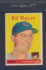 1958 Topps #461 Ed Mayer Cubs EX *4251