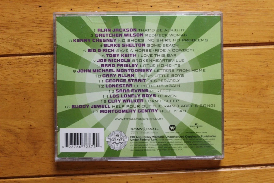TOTALLY COUNTRY VOL 4 VARIOUS COMPILATION [USED CD] - Image 2 of 4