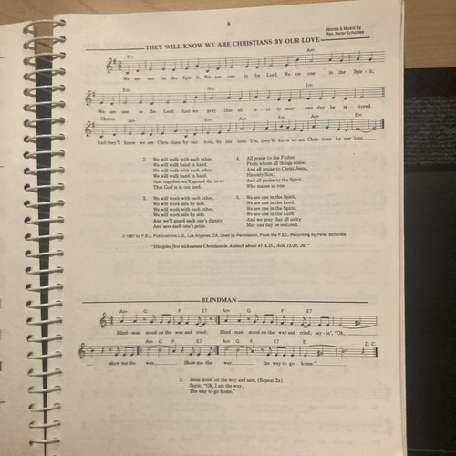 The Tune Book Songs Vitalized Printing Yohann Anderson 1988 Hymns Hymnal - Bild 6 von 14