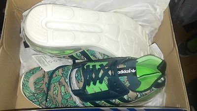 、 ADIDAS ORIGINALS ZX BOOST 8000 GREEN mens SHOES SIZE 10 | eBay