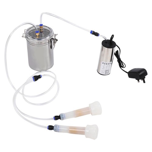 2L Goat Sheep Cow Milking Kit Portable Electric Milking Machine UK Plug Bst - Picture 8 of 22
