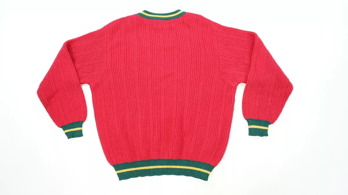 Rare Vintage UNITED COLORS OF BENETTON Striped Crewneck Sweater