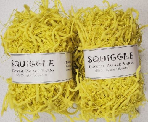 2 Balls Crystal Palace SQUIGGLE 50 Grams Lot of 2 100 Yds Each Flag w/Tails 2266