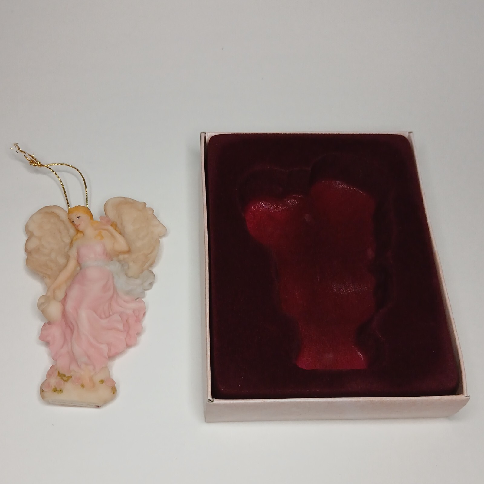 Seraphim Classics Angel Rosalie Natures Delight Ornament Roman Inc VTG 1996 Box