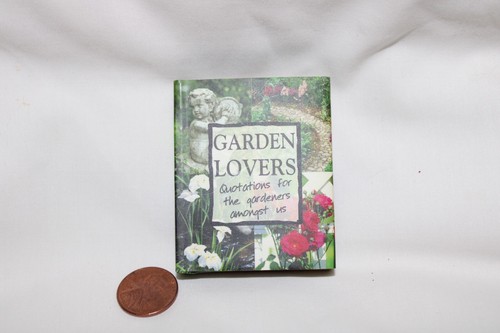 GARDEN LOVERS, Miniature Hardcover Book, 1999 History & Heraldry