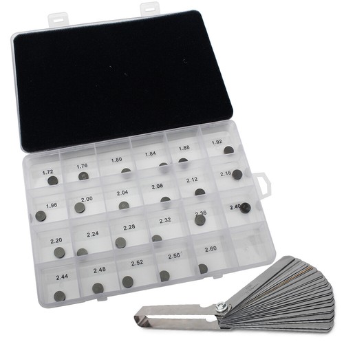23Pcs 8.85mm Valve Shim Kit 1.72mm2.60mm for KTM 250 350 450 EXC SXF