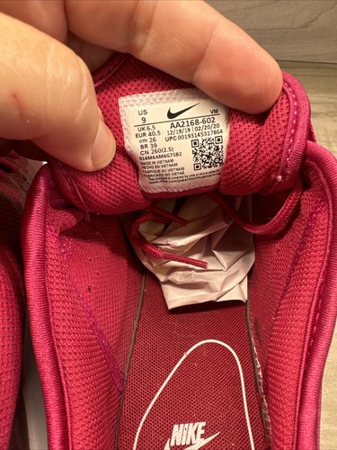 Nike Air Max Axis Shoes PINK Cherry Red AA2168-602 Women’s Sz 8.5 / 9 READ DESC - Picture 11 of 14