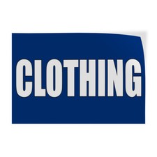 Decal Stickers Clothing Store Consignment Vinyl Store Sign Label Retail