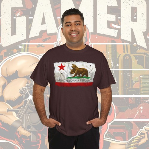 Camiseta Unisex Fallout Game New California Republic, Colección Camiseta Gaming - Imagen 35 de 181