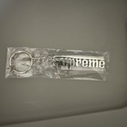 1 SILVER SUPREME FW 2016 BOX LOGO METAL GRAND PRIX KEYCHAIN LOCK Polished  — photo 1