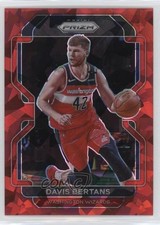 2021-22 Panini Prizm Red Ice Prizm Davis Bertans #23 0w8