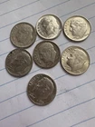 ROOSEVELT SILVER DIMES, LOT OF 7, 90% SILVER 1952,1953,1962,1963,1964