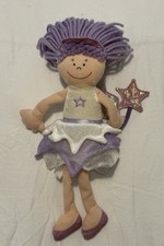 Marks & Spencer Fairy Rag Doll - Purple Hair & Magic Wand