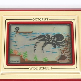 Nintendo Game & Watch Octopus OC-22 Wide Screen Handheld Vintage