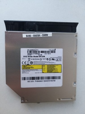 Samsung 300E NP300E5C DVD Writer Drive Model SN-208 Laufwerk Blende gebraucht