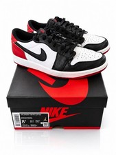 Air Jordan 1 Retro OG Low Black Toe Men’s 8.5 With Box