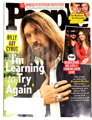 PEOPLE Magazine 2026 June 22 ~ Billy Ray Cyrus ~ The Windsors & the Kennedys