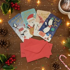 8 Cute Kids Christmas Money Wallets With Envelopes For Vouchers Gift Cards Notes