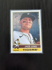 2025 Topps Heritage Jace Jung RC #71 Tigers Rookie