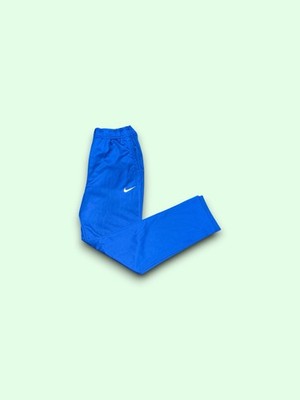 Nike Track Pants Large Epic 2.0 Training Knit Blue Running Dri-Fit Athleisure