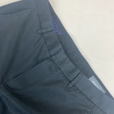 Bonobos Men's Black Cotton Chino Flat Front Pants Size 31/30