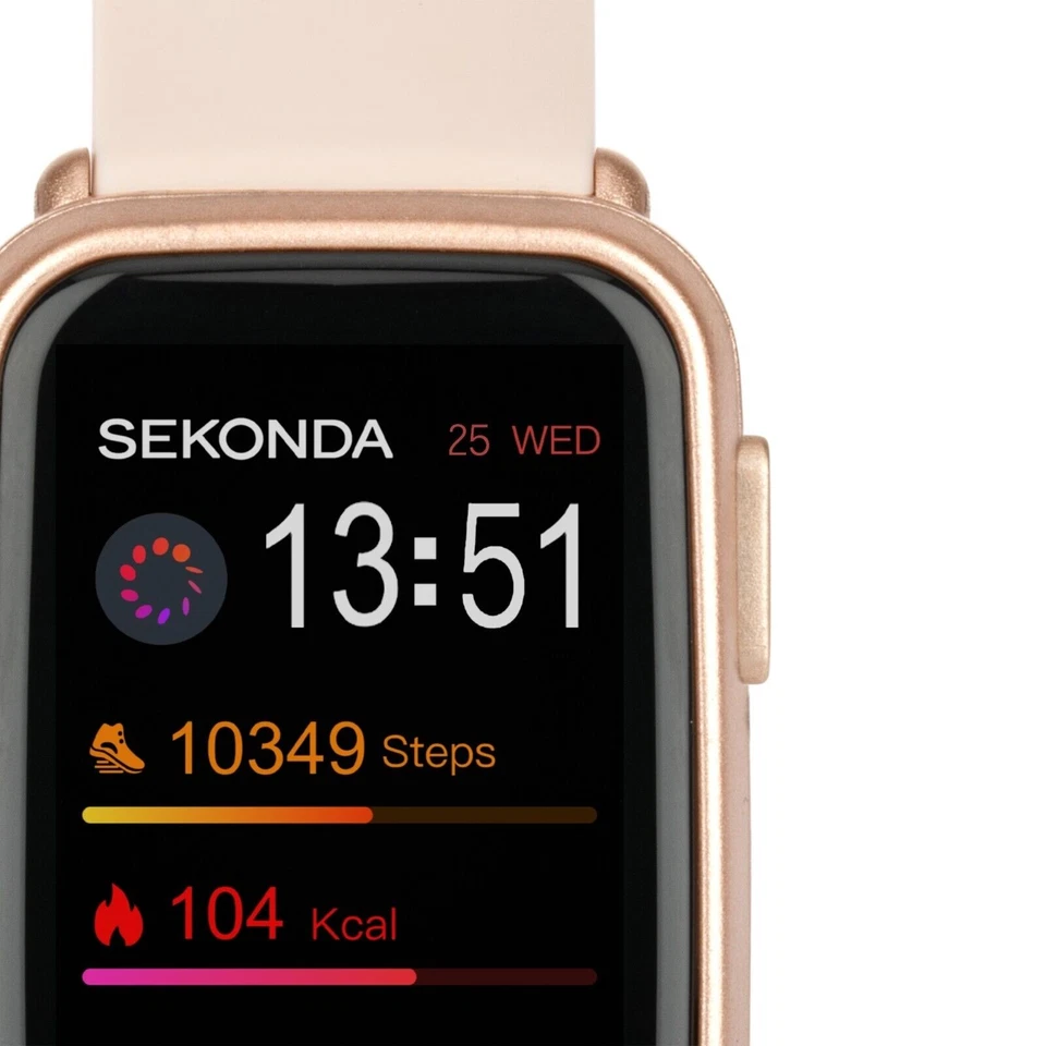Sekonda Fitness Tracker Smart Watch Pink RRP £39.99 Model 30170 - Image 4 of 4