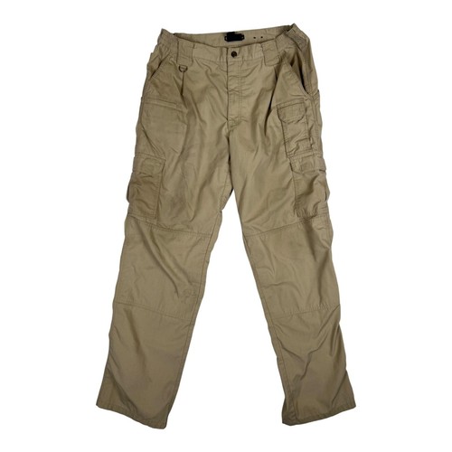 5.11 Tactical Series Hose Herren 36x34 Khaki Cargo Ripstop Utility Workwear