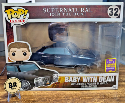 Funko POP! Rides Supernatural Baby with Dean #32 2017 Summer Exclusive Very Rare