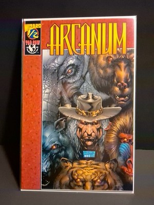 ARCANUM #1/2 WIZARD TOP COW COMICS, RARE, NM+ CONDITION,  HAS COA, $25