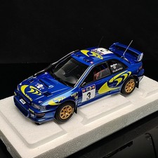 AUTOart 1/18 Scale Subaru Impreza WRC Simulation Alloy Car Model Collection Gift