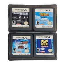 4 X Nintendo DS Over The Hedge Smackdown Vs Raw High School Musical Transformers