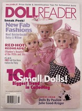 Doll Reader Magazine July 99 Small Dolls F B 1920-30 Dolls Pattern for Patsy