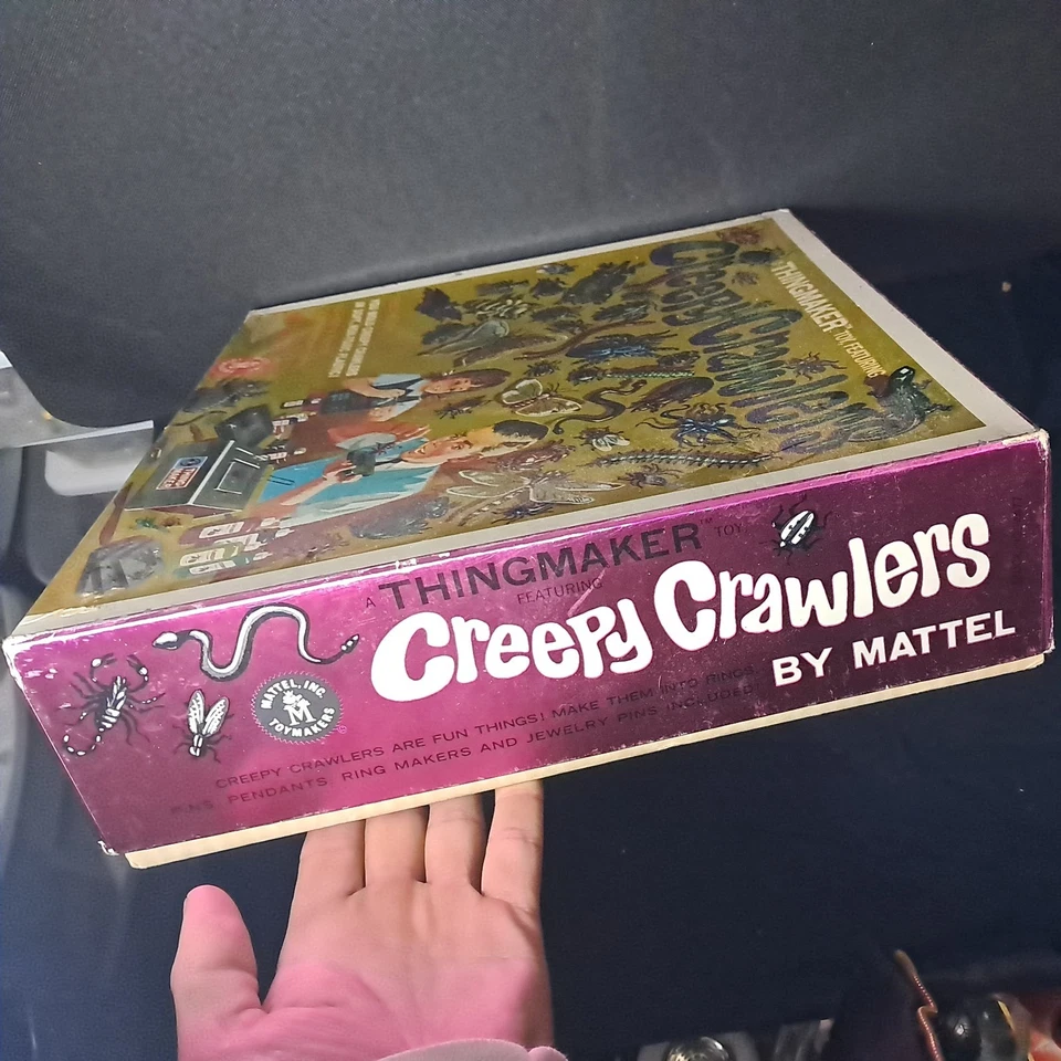 复古令人毛骨悚然的爬虫 1964 美泰造物机 — 第 3/4 张图片