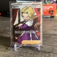 Pokemon TCG: Agatha 186/198 Chilling Reign Full Art Trainer