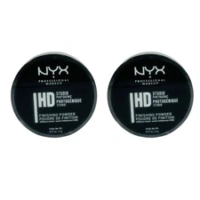 NYX HD Studio Photogenic Finishing Powder Translucent 0.21 oz BOGO