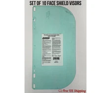 JACKSON SAFETY 30706 Face Shield Visor Set of 10