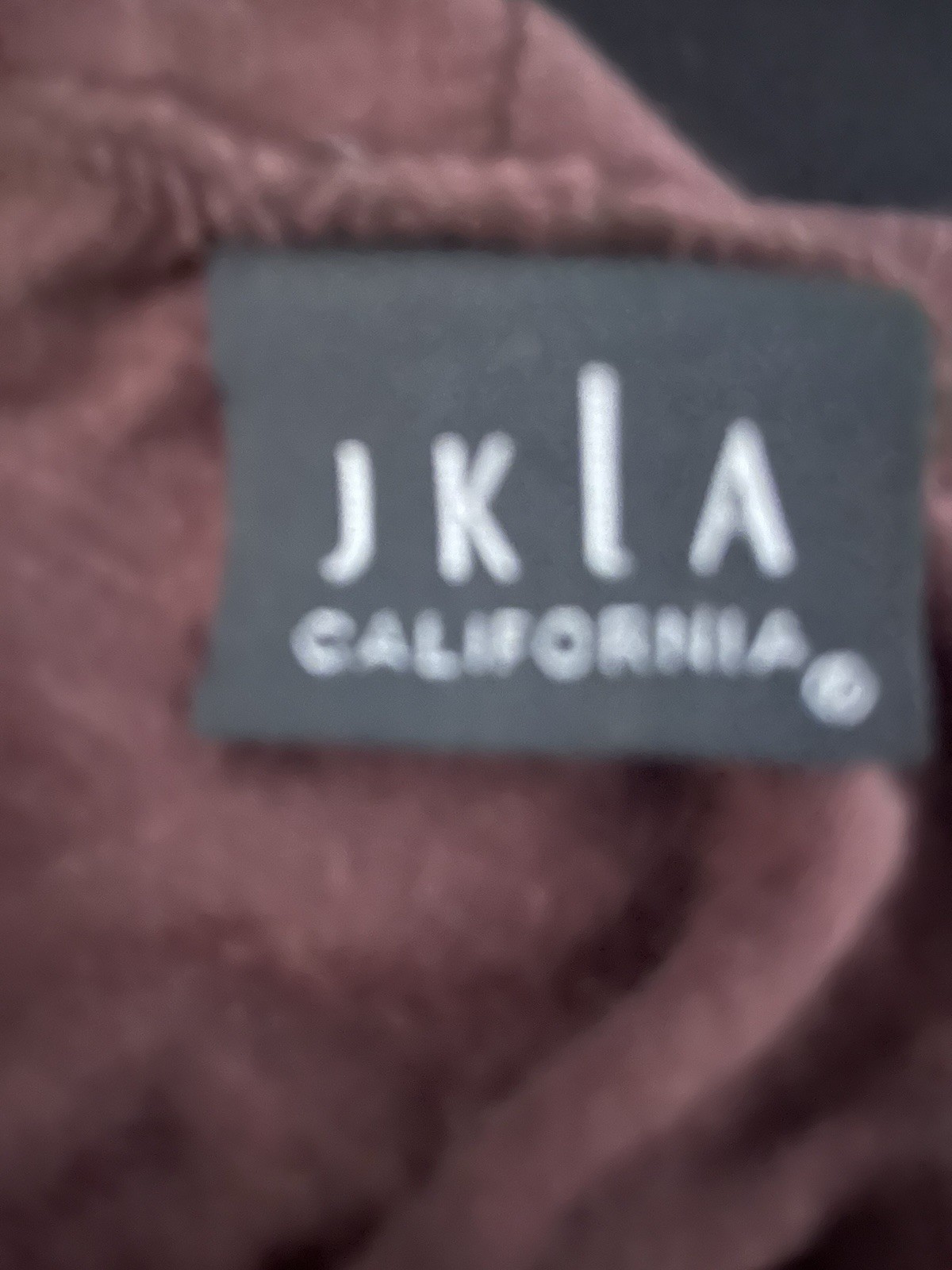 Thin Throw Over Jacket Size Small JKLA Brown - image 2