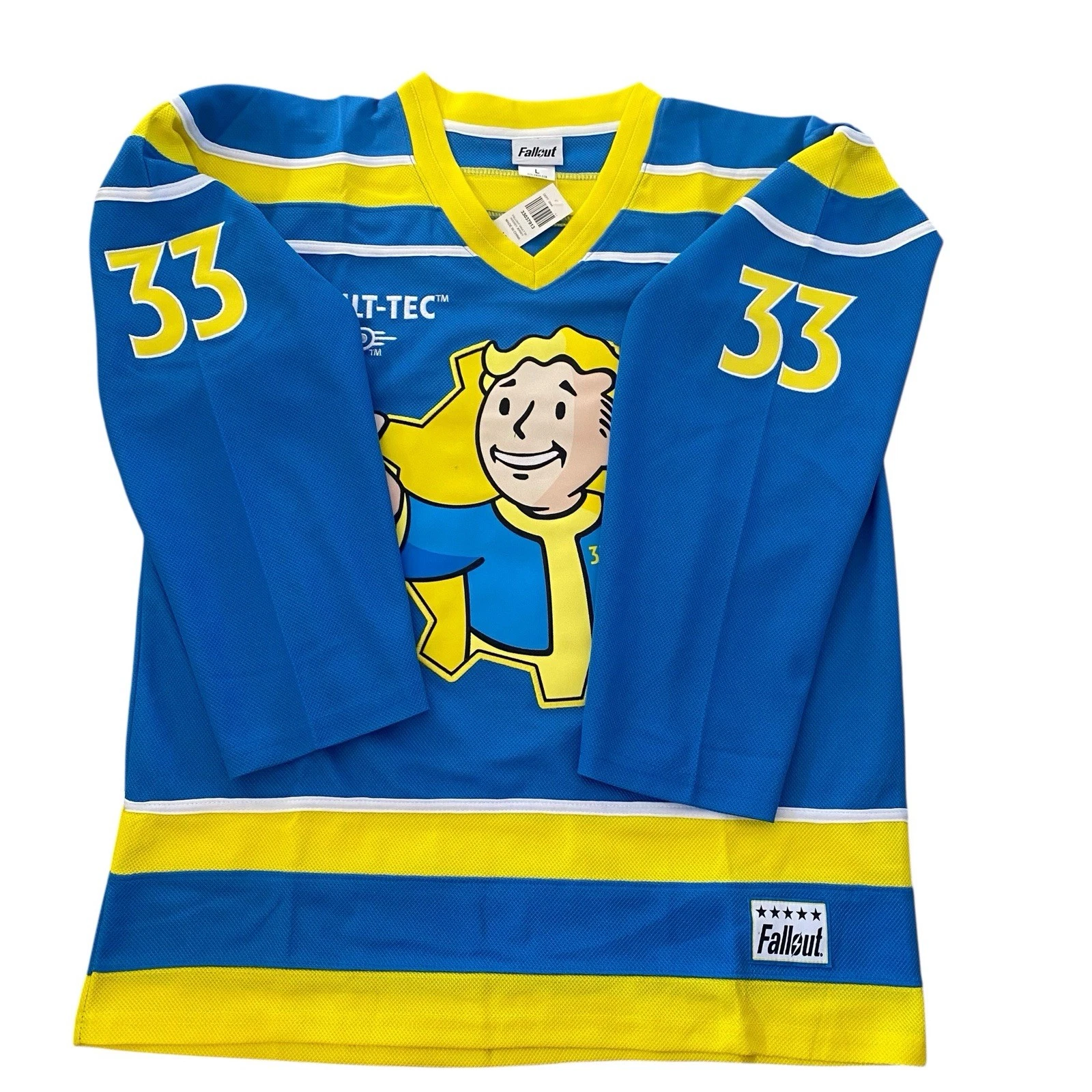 Falllout Vault Boy Hockey Jersey
