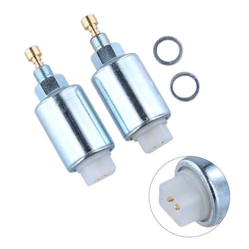 For Craftsman Lawn Mower Carburetor Fuel Solenoid Valve Replacement-2pcs - Afbeelding 1 van 16
