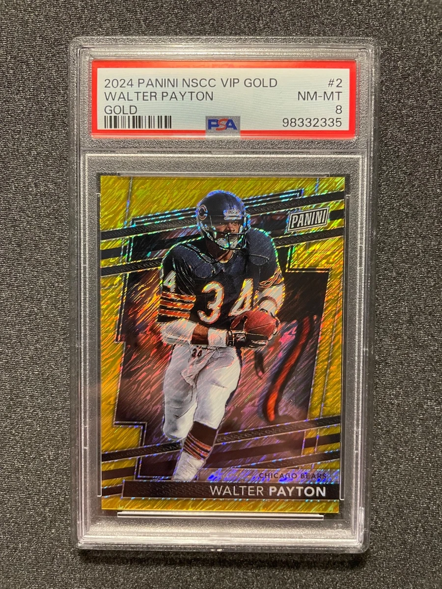 Panini Walter Payton Football Sports Trading Card Singles for sale