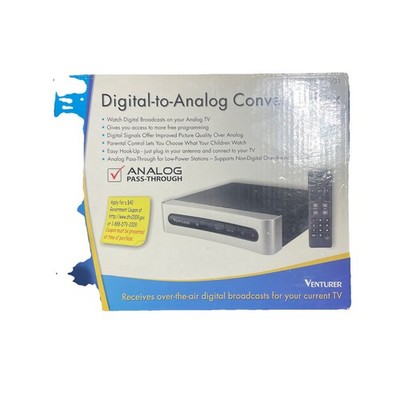 2009 RCA Digital-to-Analog Converter Box with Remote Model STB7766C NEW  IN BOX