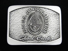 RH15127 NOS 2008  U.S. JUNIOR AMATEUR SHAOL CREEK GOLF COURS  SPORTS BUCKLE
