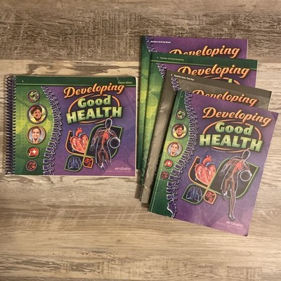 Abeka Grade 4 Developing Good Health 5 Book Bundle for Students and Teachers 4th