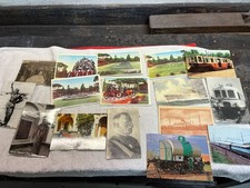 Lotto 16 Cartoline Rare - Storia Italiana, Mussolini, Re, Treni e Navi d'epoca