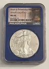 2016 P Silver Eagle $1 Dollar - Struck at Philadelphia Mint - NGC MS 69