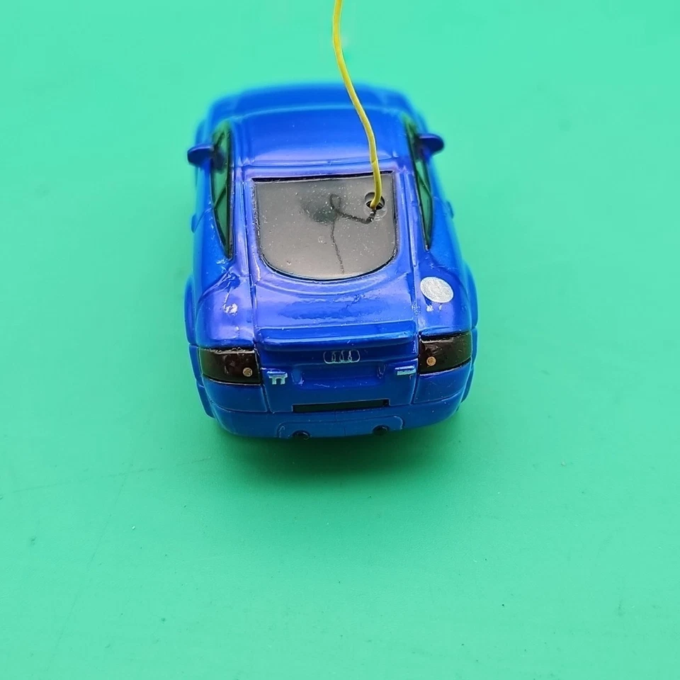 Vintage ZipZaps Micro RC Blue 2003 AUDI TT Coupe Body Rare Untested As Is  - Image 4 of 4
