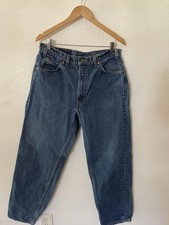 Levi's Vintage 100 Cotton Made in the USA Relaxed Fit 550 Tapered Leg Men Jeans