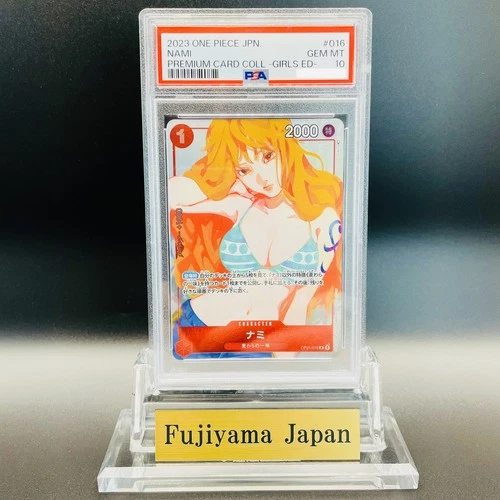 PSA 10 Nami OP01-016 Premium Card Girls Collection ED Japanese ONE PIECE Card JP